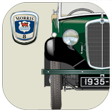 Morris 8 2 seat Tourer 1935-36 Coaster 7